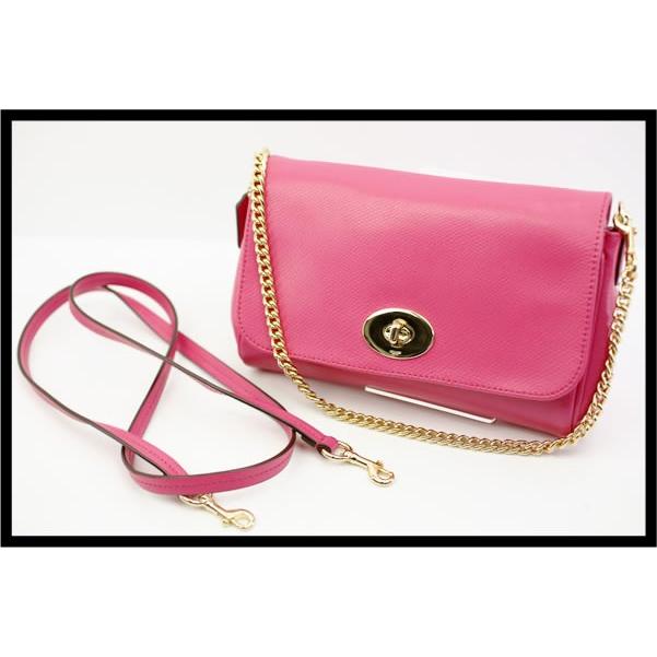 COACH（コーチ） イコー質店 ミニルビーチェーンワンショルダークロス 