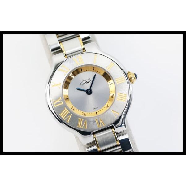 カルティエ　マスト21　SM　W10073R6　レディース　コンビ　クオーツ　美品 |  | 04