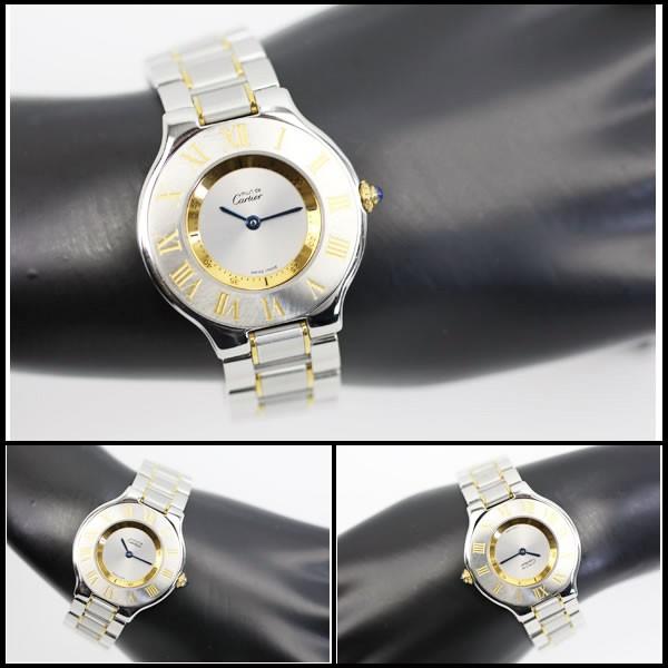 カルティエ　マスト21　W10072R6　コンビモデル　ミドルサイズ　クオーツ　美品 |  | 05