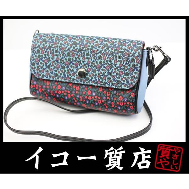 COACH（コーチ） イコー質店 ランチフローラルリバーシブルクロス