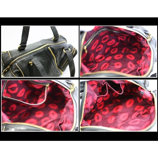 イコー質店　マークバイマークジェイコブス　レザーショルダーバッグ　ラムレザー　ブラック　希少モデル　美品　RY3409_3