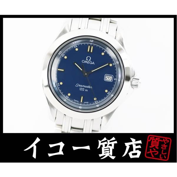 オメガ　シーマスター120m　2511.80　メンズ　クオーツ　ブルーダイヤル　新品仕上げ済み　美品 | 