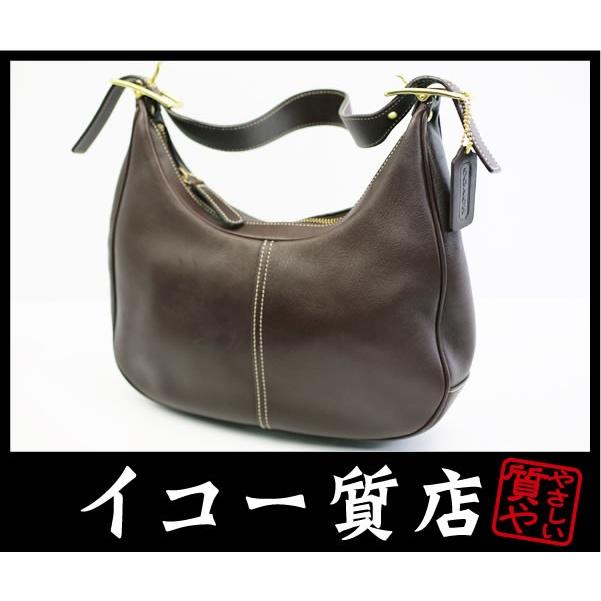 COACH（コーチ） イコー質店 レザーワンショルダーバッグ 9342 ダーク 
