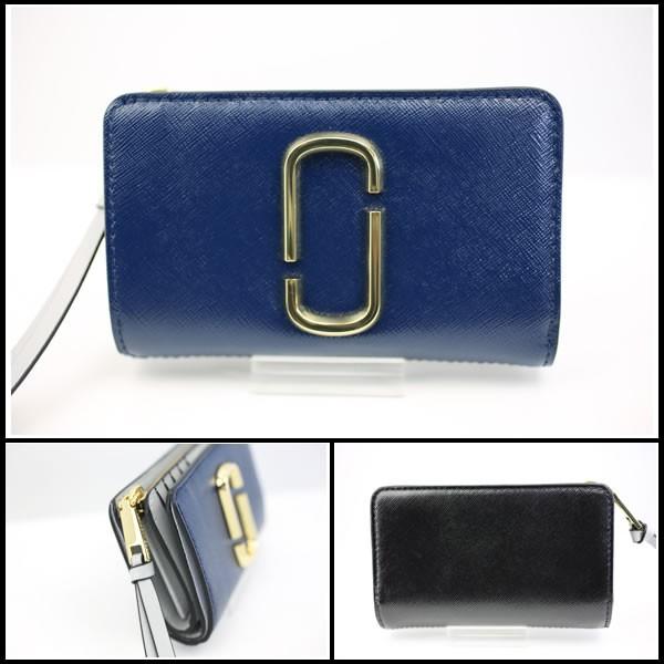 イコー質店　マークジェイコブス　スナップショット　L字ファスナー付財布　PUコーティングレザー　未使用・保管品　RY4296 | MARC JACOBS | 01