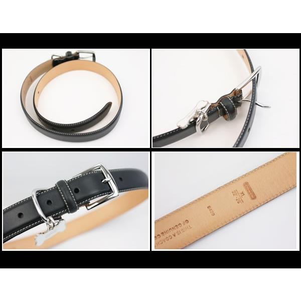 COACH ブラック レザー首輪 COACH（コーチ） イコー質店 犬用首輪 カウハイドレザー ブラック XL