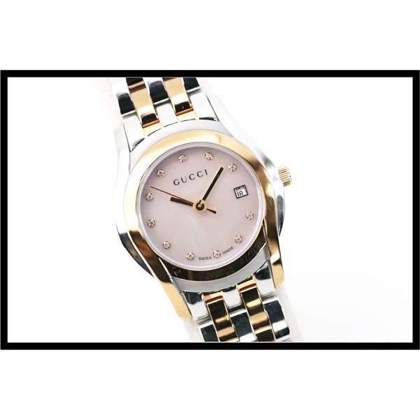 高級腕時計 GUCCI Gクラス ダイヤ レディース 5500L