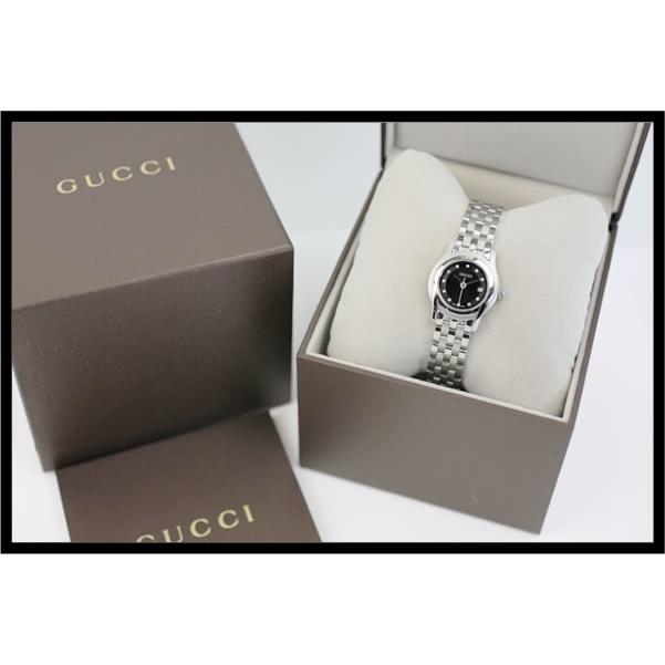 GUCCI イコー質店 グッチ 5500L レディース YA055534 11Pダイヤ