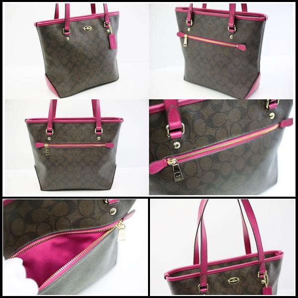 COACH（コーチ） イコー質店 シグネチャー ジップ トップ トート