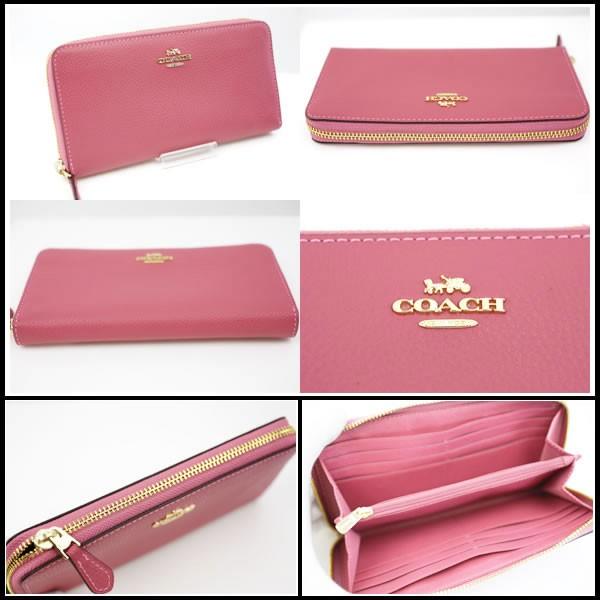 イコー質店　コーチ　★未使用・保管品　プレゼント最適　ラグジュアリーペブルドレザー アコーディオンジップ アラウンド　RY5328 | COACH | 02