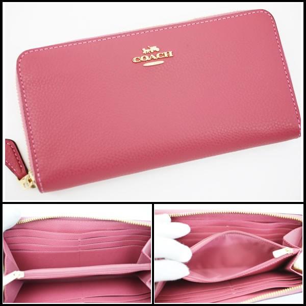 イコー質店　コーチ　★未使用・保管品　プレゼント最適　ラグジュアリーペブルドレザー アコーディオンジップ アラウンド　RY5328 | COACH | 03