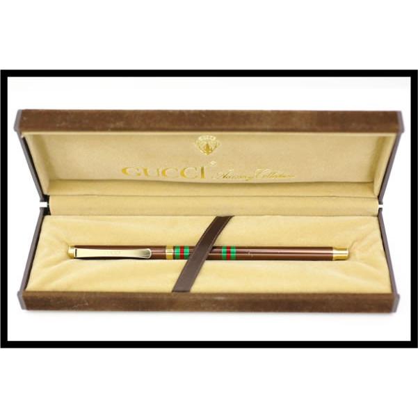 GUCCI ボールペン ブラウン