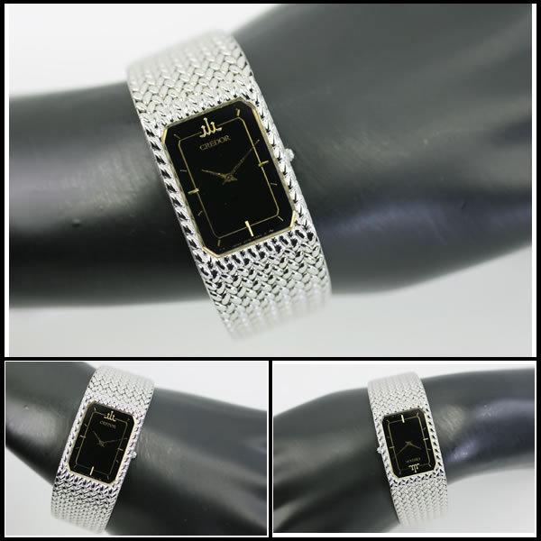 CREDOR イコー質店 セイコー クレドール ☆希少モデル 2F70-5330 男女