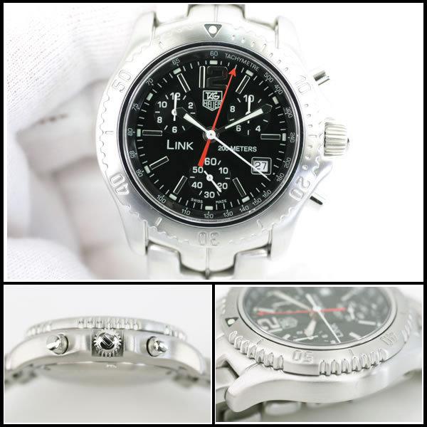 TAG HEUER（タグ・ホイヤー） イコー質店 ☆極美品 希少 リンク クロノ 