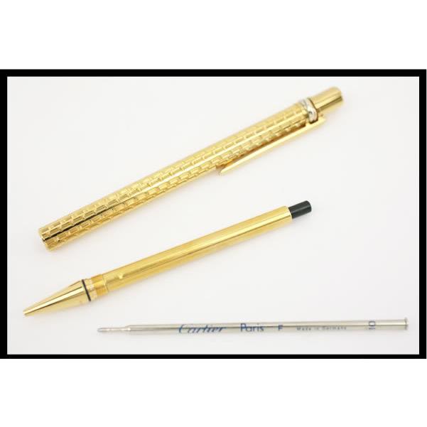 Cartier カルティエ トリニティ スリーゴールド ボールペン 希少