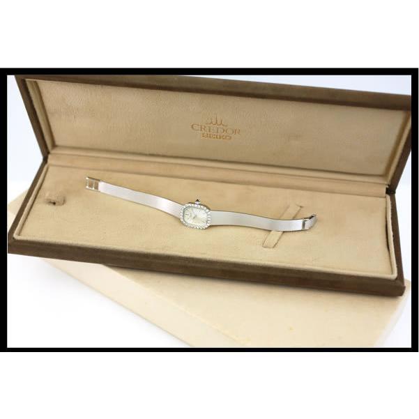 CREDOR イコー質店 セイコークレドール ☆極希少品 K18ホワイト 