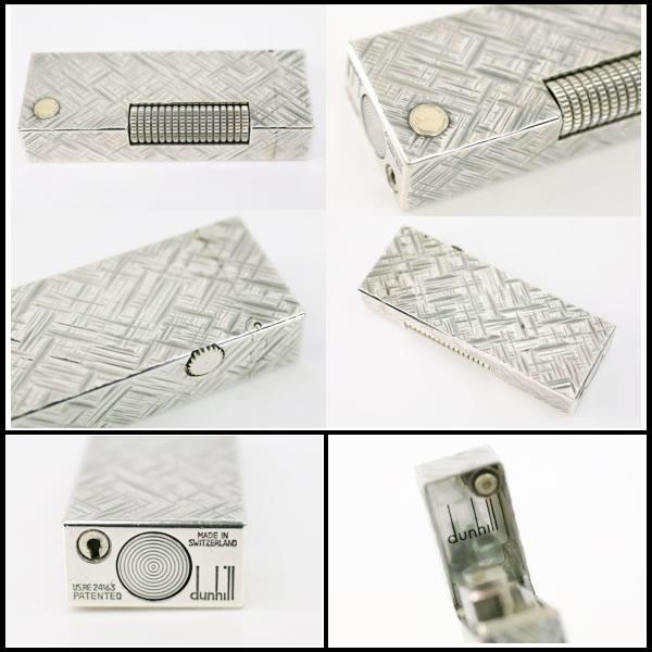 dunhill ローラーガスライター シルバー RL1307 中古美品