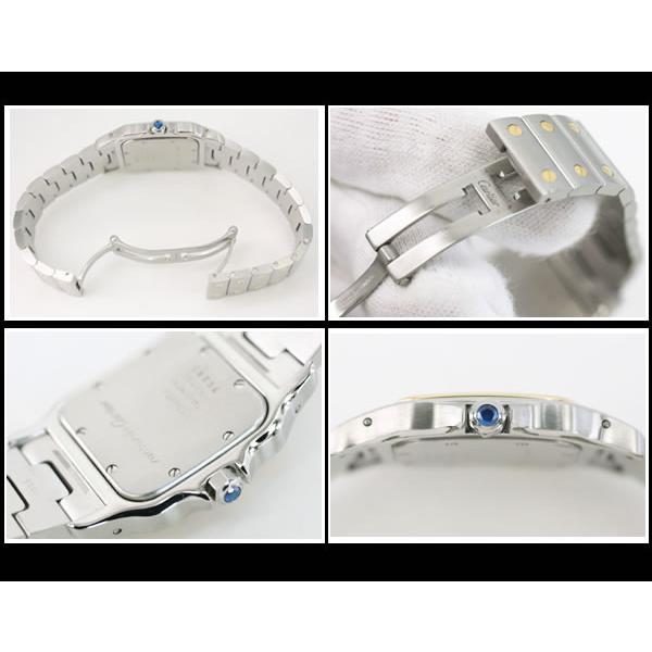 イコー質店　カルティエ　★極美品　サントスガルベLM　W20011C4　メンズ　クオーツ　コンビ　新品仕上げ済み　RY6249 | Cartier | 02