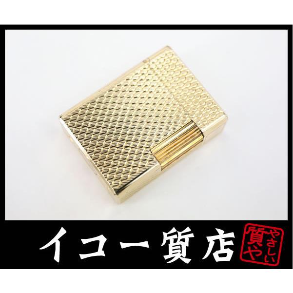 オーバホール済みデュポンゴールドガスライター S.T.DUPONT イコー質店 デュポン ☆オーバーホール・フルメンテ
