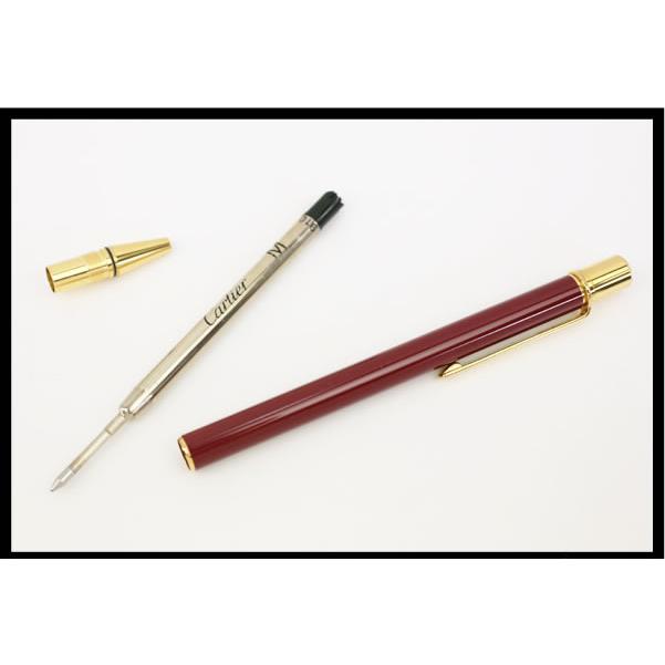 【希少·美品】must de Cartier ペンセット＆キーホルダー 箱付 希少·美品】must de Cartier ペンセット＆キーホルダー 箱付 Cartier