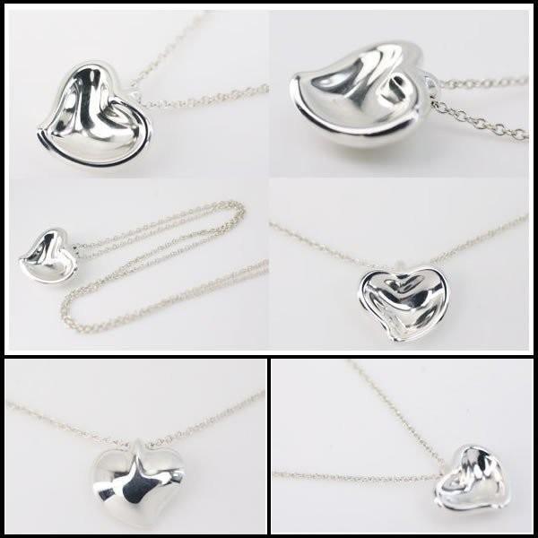 TIFFANY&Co ティファニー エルサペレッティ カーブドハート ネックレス TIFFANY&Co ティファニー エルサペレッティ カーブドハート