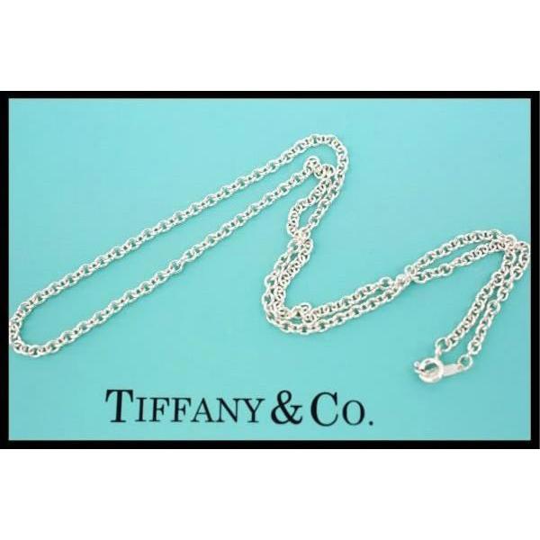 極美品 ティファニー 太め チェーン 45cm ネックレス シルバー925 極美品 ティファニー ネックレス チェーン 太め 45cm シルバー925
