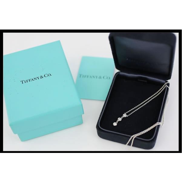 イコー質店 ティファニー ☆極希少品 3Pダイヤ バイザヤード ドロップ  