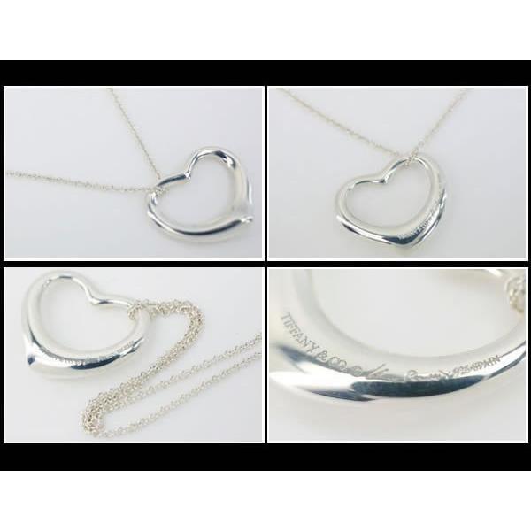 【新品仕上げ済】ティファニー オープンハート ネックレス ペンダント Mサイズ TIFFANY&Co.（ティファニー） イコー質店 ☆希少サイズ オープンハート