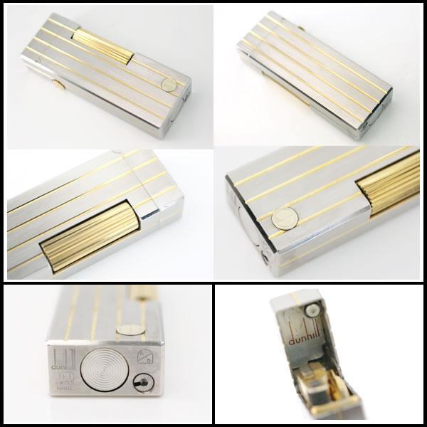 ダンヒル ローラーガスライター dロゴ DJ刻印 【dunhill】◎希少美品 