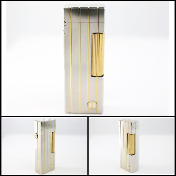 dunhill　ダンヒル　ガスライター dunhill ダンヒル ガスライター ブラックPVD ユニーク