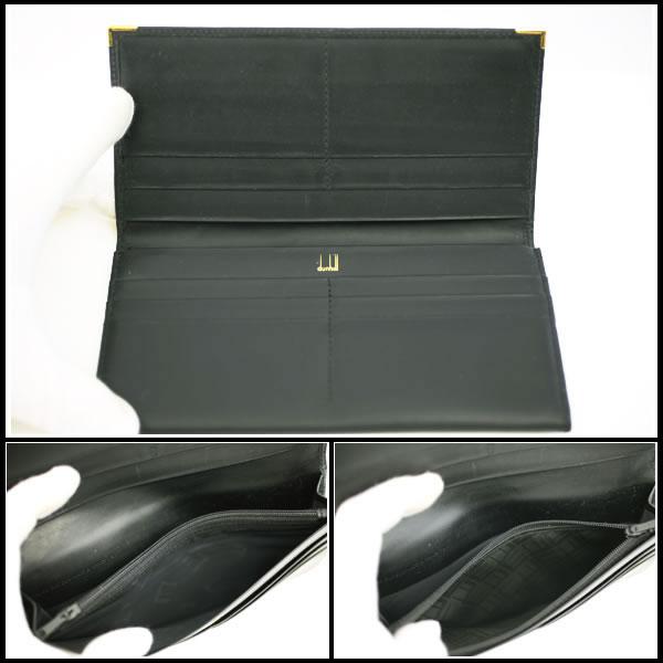 イコー質店　ダンヒル　★未使用・保管品　オックスフォード　小銭入れ付長財布　WM1390A　カーフレザー　ブラック　RY6920 | dunhill | 04