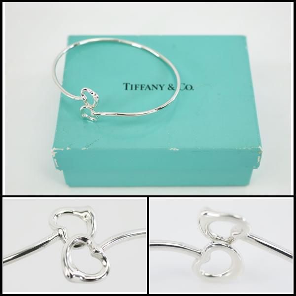 ティファニー エルサ・ペレッティ オープンハート バングル SV925 TIFFANY&Co.（ティファニー） イコー質店 ☆人気デザイン エルサ