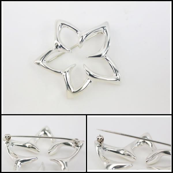 【美品・希少】Tiffany ティファニー SV925 プルメリア　ブローチ TIFFANY&Co.（ティファニー） イコー質店 ☆希少デザイン プルメリア