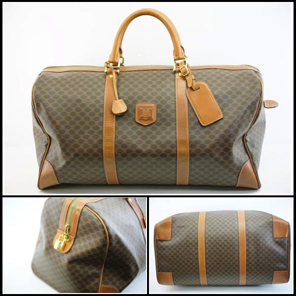CELINE（セリーヌ） イコー質店 ☆人気シリーズ マカダム柄 ボストン