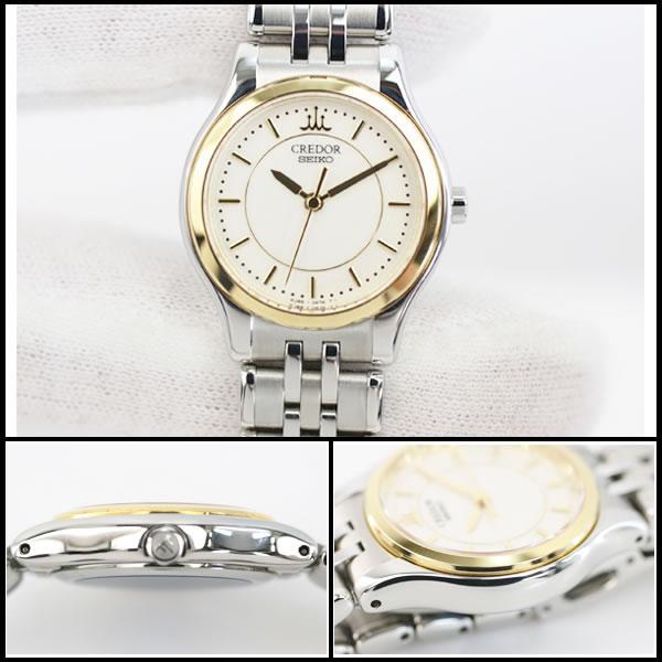 イコー質店　セイコー　クレドール　★希少　未使用・保管品　シグノ　4J85-0A20　レディース　クオーツ　18KTベゼル　RY7091 | CREDOR | 03
