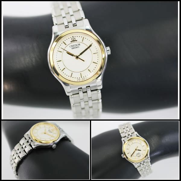 イコー質店　セイコー　クレドール　★希少　未使用・保管品　シグノ　4J85-0A20　レディース　クオーツ　18KTベゼル　RY7091 | CREDOR | 04