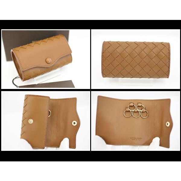 【極美品】ボッテガヴェネタ BOTTEGAVENETA キーケース5連　ブラウン 極美品】ボッテガヴェネタ BOTTEGAVENETA キーケース5連 ブラウン
