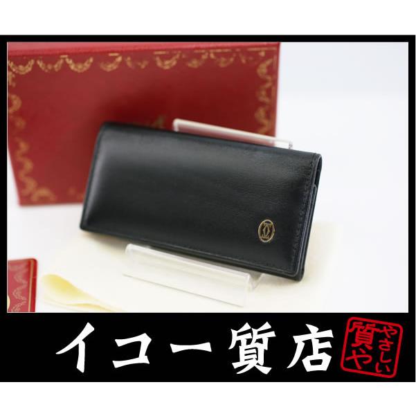 イコー質店　カルティエ　★未使用・保管品　パシャライン　4連キーケース　L3000203　ブラック　カーフレザー　RY7131 | Cartier