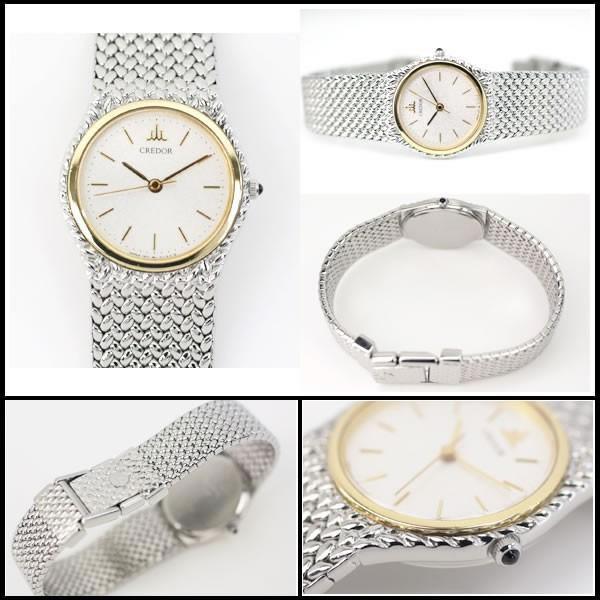 イコー質店　セイコー　クレドール　★希少　極美品　1271-0060　レディースウォッチ　18KTベゼル　クオーツ　RY7148 | CREDOR | 01