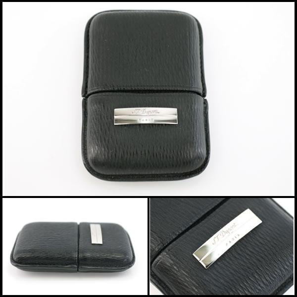 未使用 S.T.デュポン ライン2 ライターケース ギャッツビーレザー 箱付き S.T.DUPONT イコー質店 デュポン ☆希少品 ライターケース