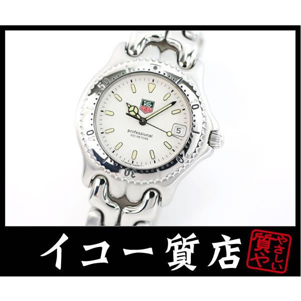 タグホイヤー セルWG1112-KO QZ ホワイト メンズ腕時計 中古美品 TAG HEUER（タグ・ホイヤー） イコー質店 ☆人気セルシリーズ WG1112