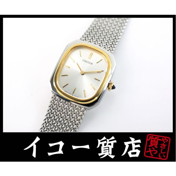 イコー質店　セイコー　クレドール　★希少モデル　美品　1400-5881　レディース　18KTベゼル　クオーツ　RY7179 | CREDOR