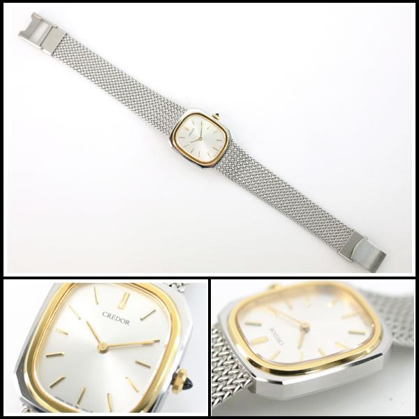 イコー質店　セイコー　クレドール　★希少モデル　美品　1400-5881　レディース　18KTベゼル　クオーツ　RY7179 | CREDOR | 04