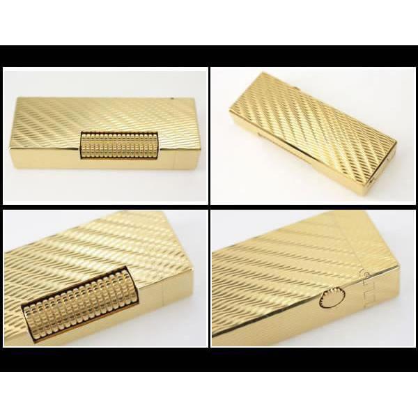 イコー質店　ダンヒル　★希少　オーバーホール・フルメンテ済　ローラガスライター　RL1255　ゴールド　総柄デザイン　美品　RY7208 | dunhill | 03