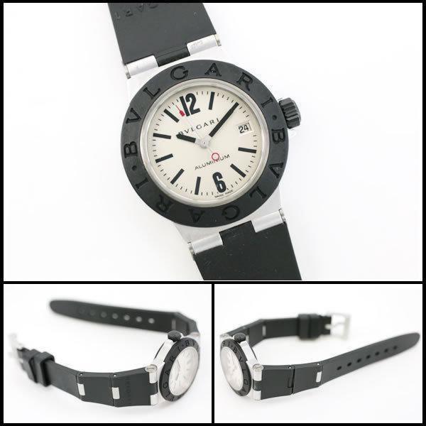 イコー質店　ブルガリ　★希少ラバーベルト美品　ディアゴノ　アルミニウム　AL29TA　レディース　クオーツ　RY7254 | BVLGARI | 03