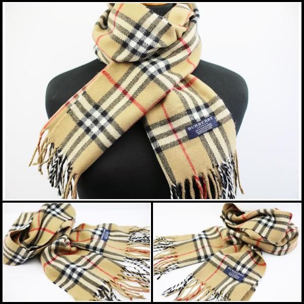 BURBERRY（バーバリー） イコー質店 ☆人気カラー カシミア100