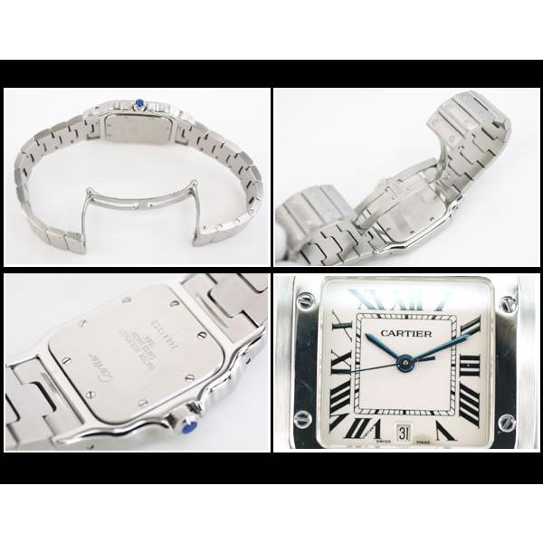 イコー質店　カルティエ　★人気モデル　美品　サントスガルベLM　W20060D6　メンズ　クオーツ　RY7308 | Cartier | 02