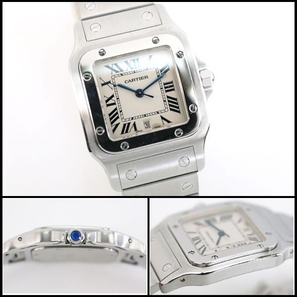 イコー質店　カルティエ　★人気モデル　美品　サントスガルベLM　W20060D6　メンズ　クオーツ　RY7308 | Cartier | 03