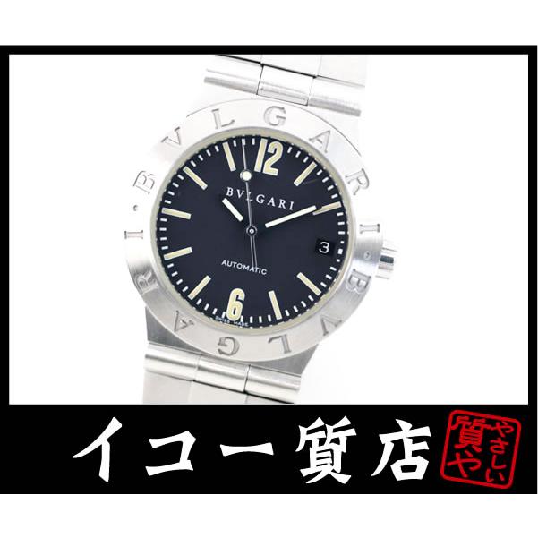 イコー質店　ブルガリ　★人気モデル　ディアゴノ　スポーツ　LC35S　メンズ　ブラックダイヤル　オートマ　美品　RY7311 | BVLGARI