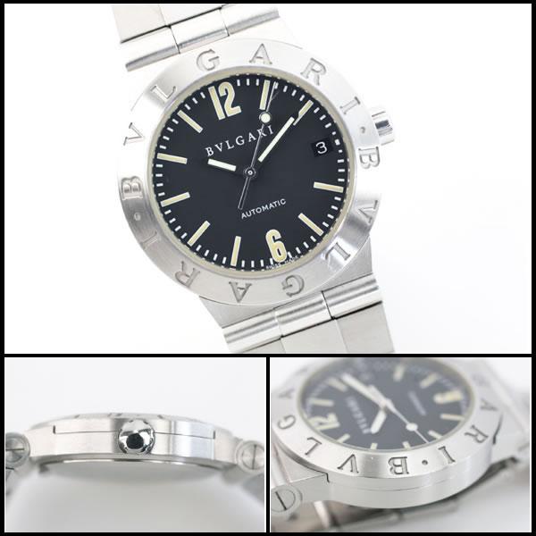 イコー質店　ブルガリ　★人気モデル　ディアゴノ　スポーツ　LC35S　メンズ　ブラックダイヤル　オートマ　美品　RY7311 | BVLGARI | 03