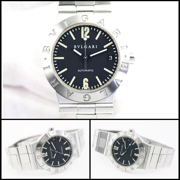 イコー質店　ブルガリ　★人気モデル　ディアゴノ　スポーツ　LC35S　メンズ　ブラックダイヤル　オートマ　美品　RY7311 | BVLGARI | 04
